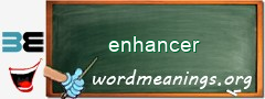 WordMeaning blackboard for enhancer